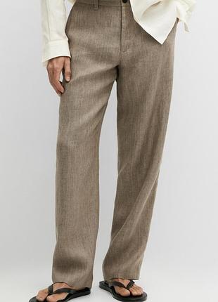 Чоловічі лляні брюки 100% pure linen (розмір  50-52)