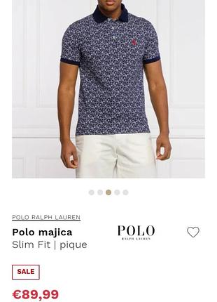 Футболка поло  ralph lauren