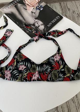 Calzedonia восхитительный яркий верх от купальника на завязке