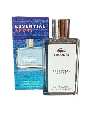 Чоловічі парфуми (версія lacoste essential sport) 60 мл