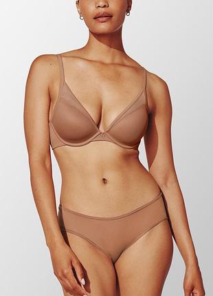 Бюстгальтер с глубоким вырезом 24/7® classic contour plunge bra от американского бренда thirdlove 70 f