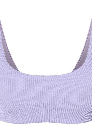 Верхняя часть купальника из жатой ткани для женщины esmara lycra® 443495 38(s) сиреневый