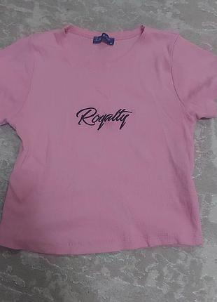 Жіноча футболка рожева royalty, розмір m