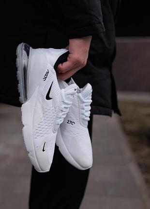 Nike air max 270 white black