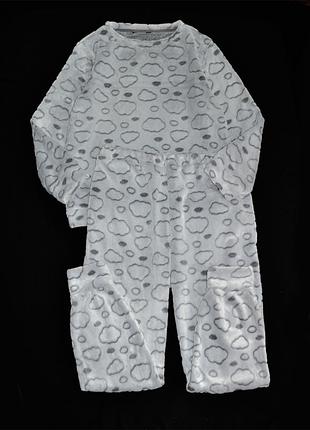 Тепла плюшева піжама  велсофт р.xl\2xl