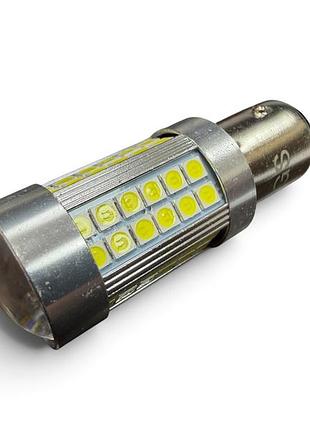 Led лампа 12-70v 1157-3030-72smd super canbus двоконтактна (аналог лампи p21/5w) білий