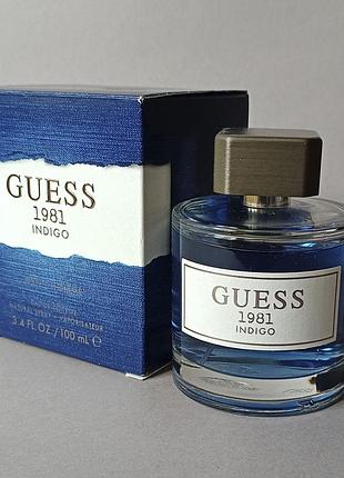 Guess 1981 indigo for men для мужчин 100 мл (оригинал)