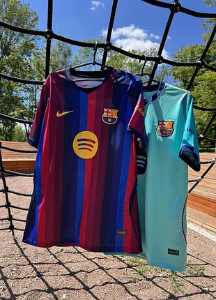 Футбольна форма, футболка nike «барселона» домашня xl, сезон 2026/2027