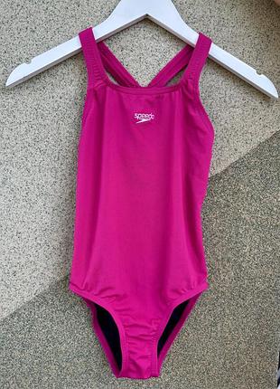 Спортивний купальник speedo pink endurance+ 9/10 років