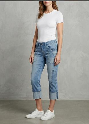 Джинсовые бриджи  tally waijl