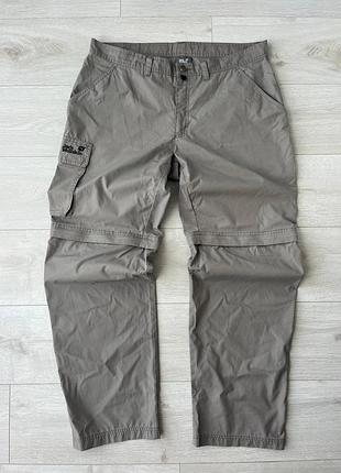 Трекінгові штани-трансформери від бренду jack wolfskin