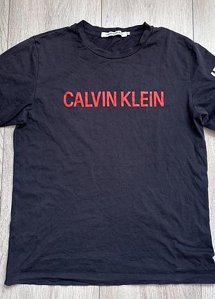 Мужская футболка calvin klein jeans (оригинал, m)