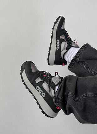 Оригінальні кросівки nike acg lowcate найк сірі нові унісекс розмір 38 повсякденні спортивні бігові
