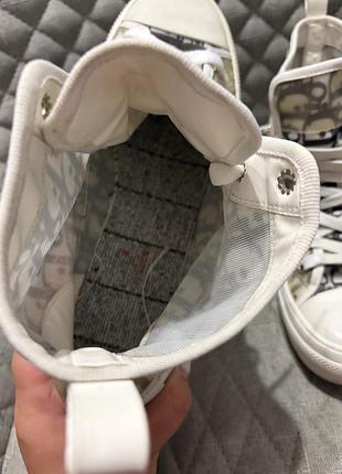 Високі кеди dior b23 high-top sneaker у класичному забарвленні 4