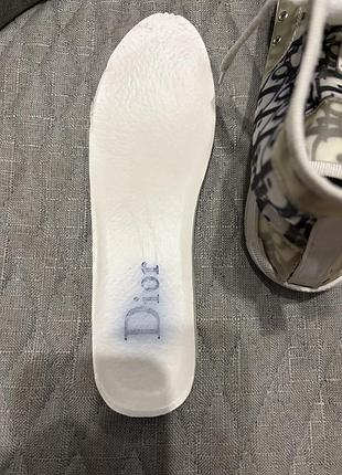 Високі кеди dior b23 high-top sneaker у класичному забарвленні 7