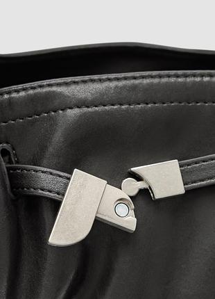 Сумка hudson bag black/silver 2