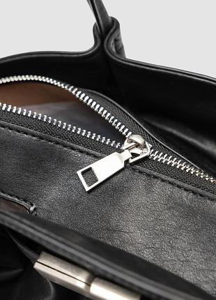 Сумка hudson bag black/silver 3