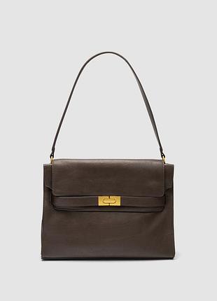 Сумка minoire bag brown/gold