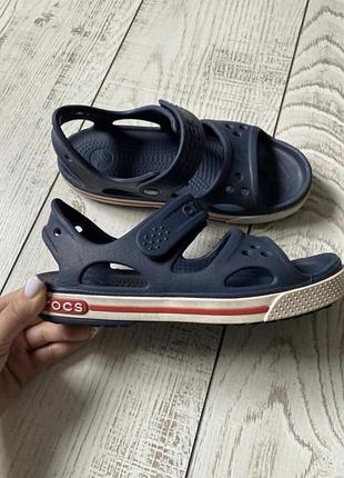 Босоножки crocs 33-34 j2 оригинал