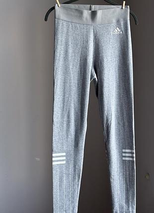 Бавовняні лосіни/легінси від adidas на розмір s-m