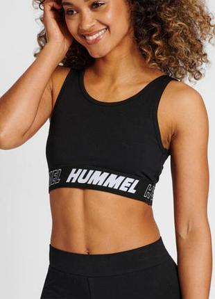Женский топспортивный хлопковый hummel s