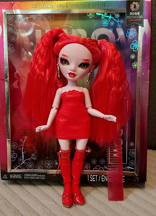 Кукла rainbow high shadow high рейнбоу хай шедоу розы rosie red fashion doll