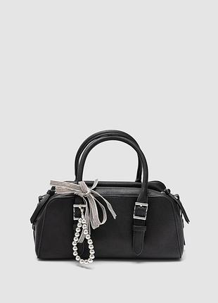 Сумка lioré bag black/silver