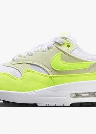 Nike air max 1 shoes beige/green dz2628-100