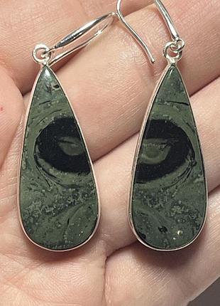 Серьги сережки стар галакси риолит камбаба