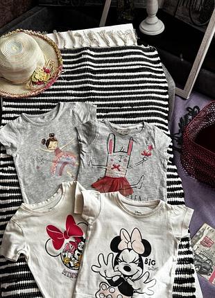 Набір футболок для дівчинки на 12-18 місяців від primark