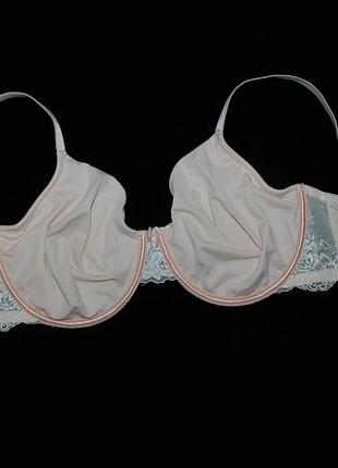 38dd / 85dd ніжний комфортний базовий м'який пудровий бюстгальтер tu