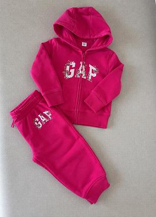 Комплект для дівчинки gap 5t рожевий