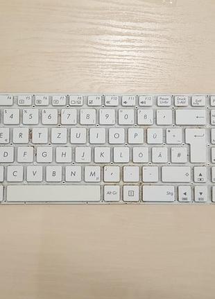 Клавіатура для ноутбука asus f556 / 756 / біла: