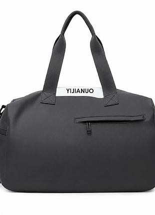 Сумка дорожная lesko 728 gray спортивная 20-35l с карманами снаружи регулируемым плечевым ремнем 5шт
