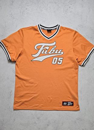 Футболка fubu 05 orange mesh jersey