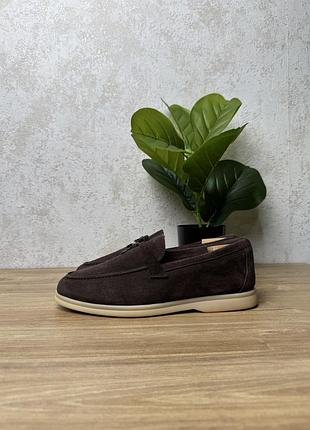Жіночі туфлі лофери loro piana
