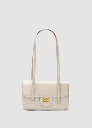 Сумка blanc bag cream/gold