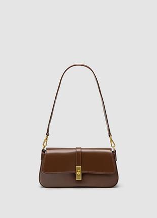 Сумка  terre bag brown/gold