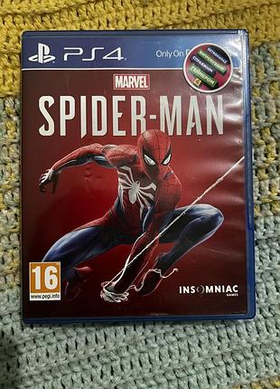 Ігрові приставки marvel spider-man для playstation 4