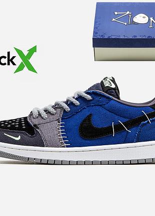 Кроссовки мужские, кроссовки женские, 1в1 люкс качество, кожа, 1376 nike air jordan 1 low voodoo alternate zion, marvel-1376