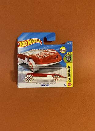Машинка хот вілс twin tags hot wheels 2026