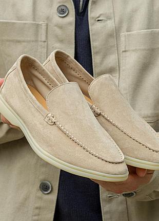 👟 лофери loro piana sweet beige  наложка bs👟
