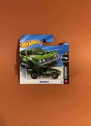 Машинка хот вілс 69 chevelle hot wheels 2026