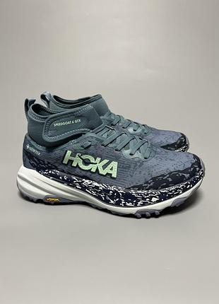 Трейлові бігові кросівки hoka one one speedgoat 6 mid gtx gore-tex 1155153 mfgd