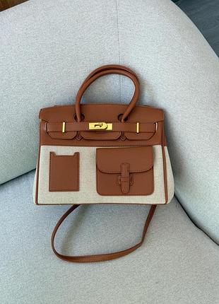 Сумка porté bag textile/ginger