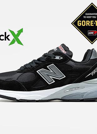 Кроссовки мужские, кроссовки женские, 1в1 люкс качество, кожа, 1805 new balance 990 | gore-tex | термо, marvel-1805