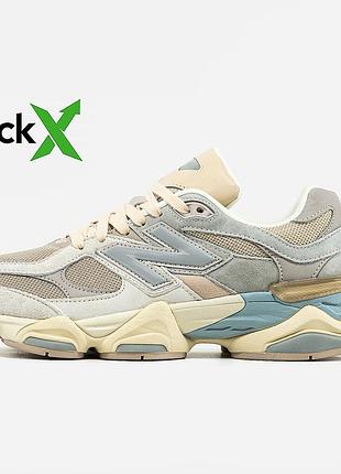 Кроссовки мужские, кроссовки женские, 1в1 люкс качество, кожа, 0858 new balance 9060 cream pink, marvel-0858