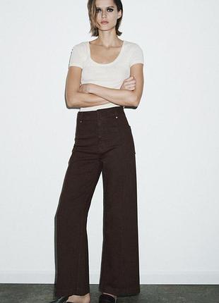 Джинси zara wide leg