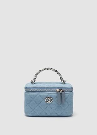 Сумка  élan bag light denim/silver