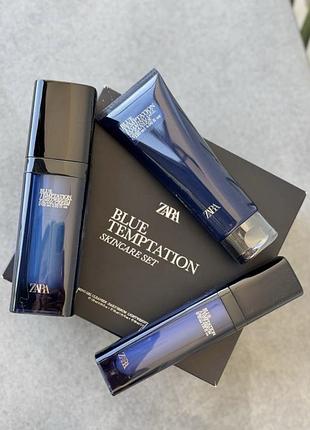 Подарунковий набір zara blue temptation skincare set